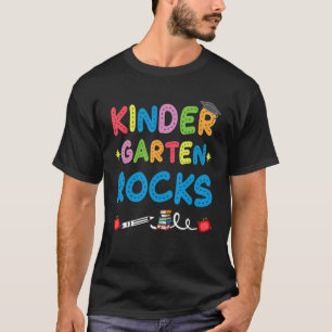 T-shirt Kindergarten Rocks Hello Kindergarten Retour À Sch