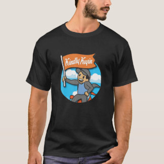 T-shirt Kindin Keyin Cute Et Nice Mode