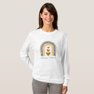 T-shirt Kindness Matters Rainbow Cute Fun Inspirivity