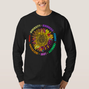 T-shirt Kindness Peace Equality Inclusion Droits de l'Homm