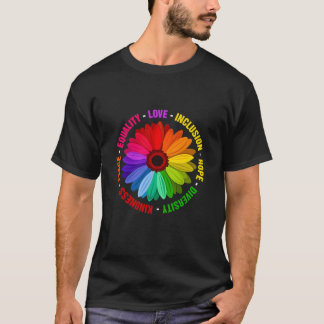 T-shirt Kindness Peace Equality Love Inclusion Hope Divers