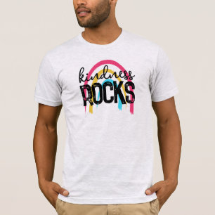 T-shirt Kindness Rocks Rainbow