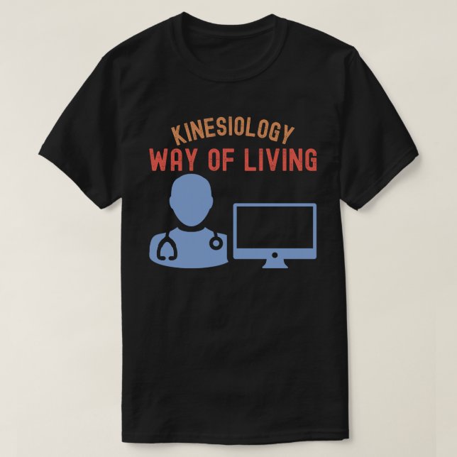 T-shirt Kinéiologie - Mode de vie (Design devant)