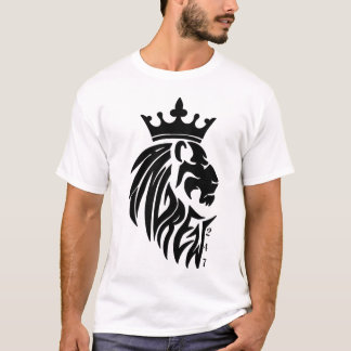 T-shirt King Andrew/ Lion noir