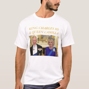 T-shirt King Charles Third & Queen Camilla