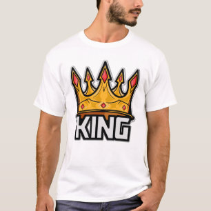 T-shirt King Crown élégant