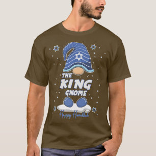 T-shirt King Gnome Funny Hanoukka Family Matching