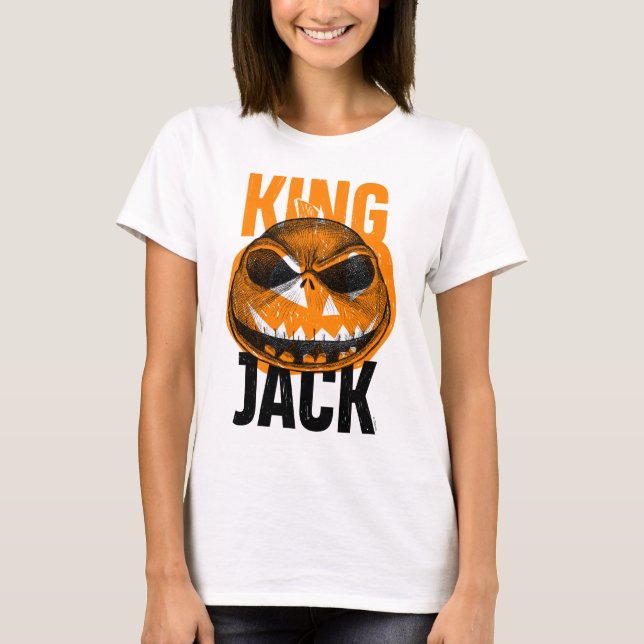 T-shirt King Jack Skellington (Devant)