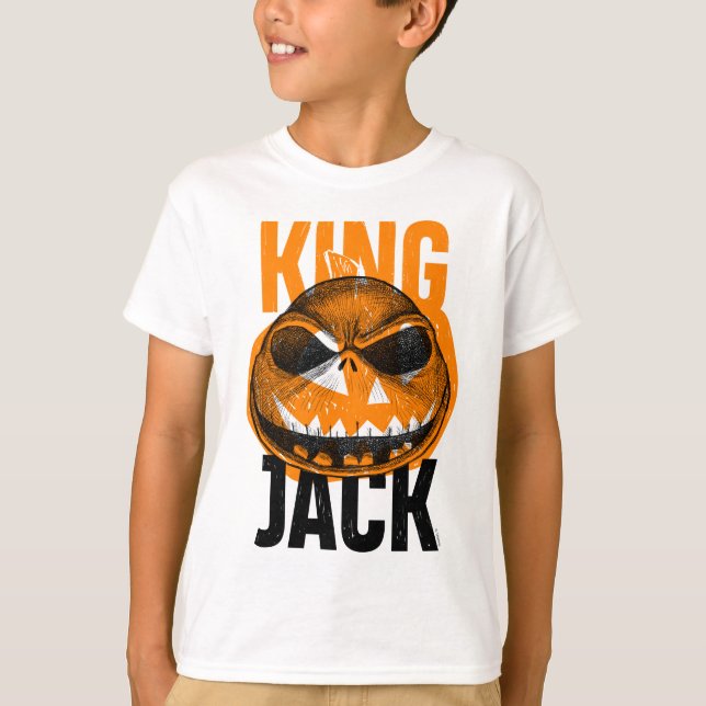 T-shirt King Jack Skellington (Devant)