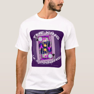T-shirt King of Clubbing Funny Card Player Design