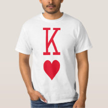 T-shirt King of Hearts Magician & Cardistry