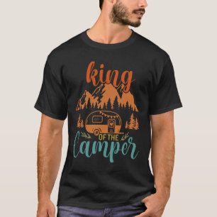 T-shirt King of the Camper - Drôle Camper RV