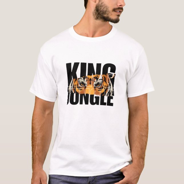 T-shirt King of the Jungle (Devant)