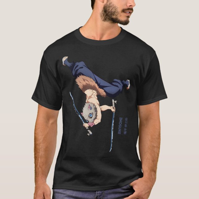T-shirt King Of The Mountains  Inosuke Hashibira (Devant)
