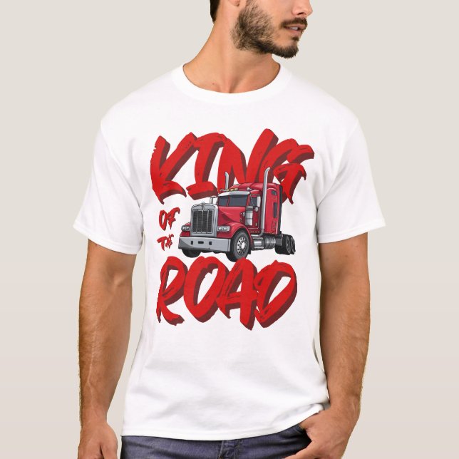 T-shirt King of the Road (Devant)