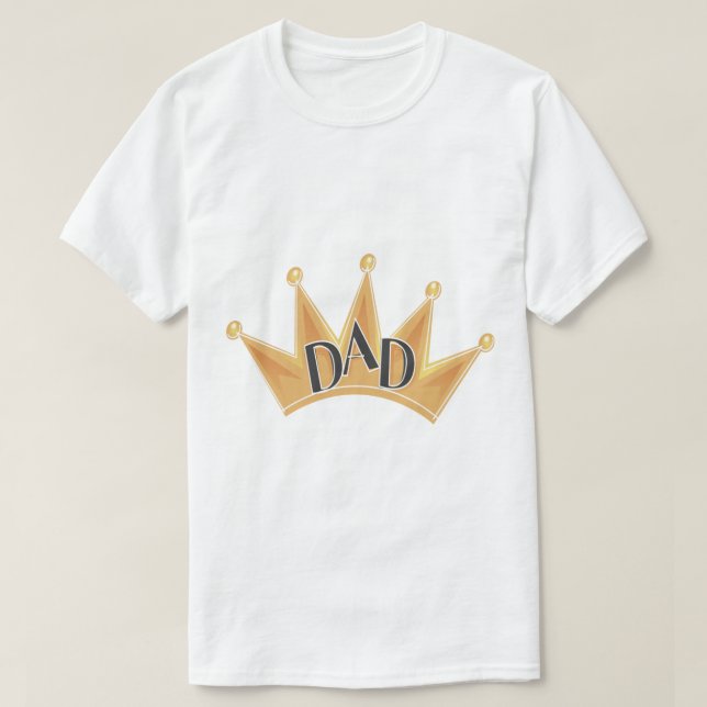 T-shirt King Papa (Design devant)