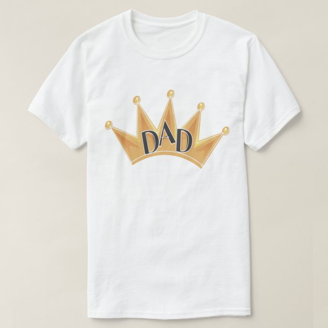 T-shirt King Papa (Design devant)