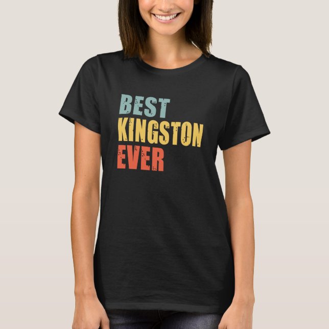 T-shirt Kingston Best Ever Kingston (Devant)
