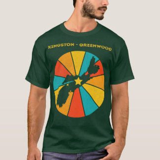 T-shirt Kingston Greenwood Nouvelle-Écosse Canada Vintage 