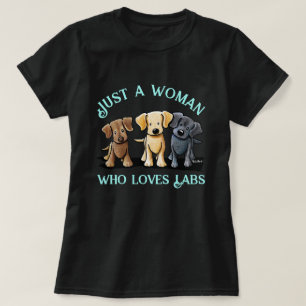 T-shirt KiniArt Labrador Lover
