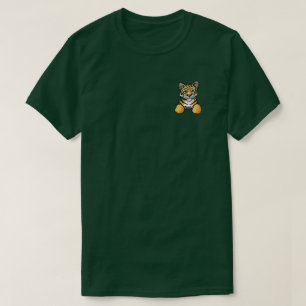 T-shirt KiniArt Pocket Tiger