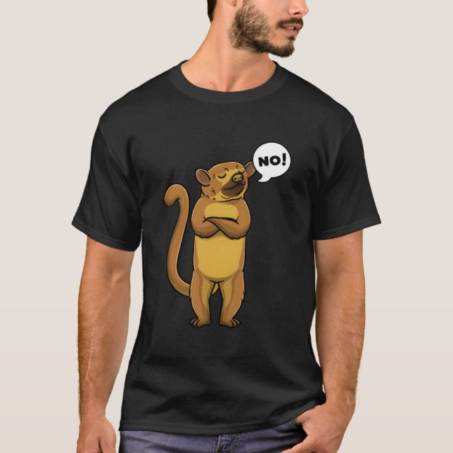 T-shirt Kinkajou têtu (Devant)
