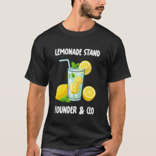 T-shirt Kiosque à limonade pour enfants entrepreneurs