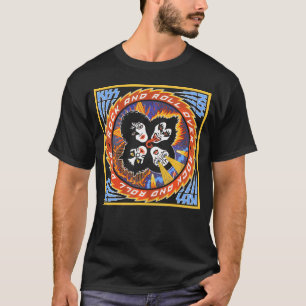 T-shirt Kiss 1976 Rock Roll Over