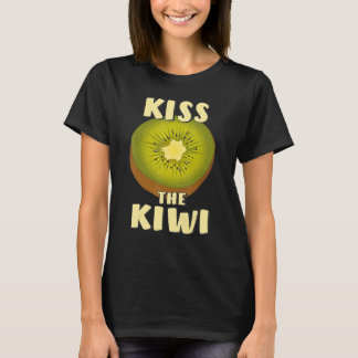 T-shirt KISS KIWI Fruits Vitamines Vegan Kiwi