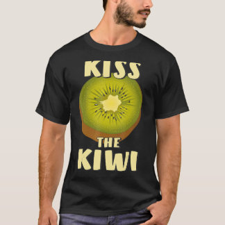 T-shirt KISS KIWI Fruits Vitamines Vegan Kiwi