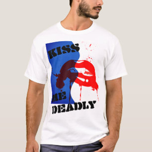 T-shirt 'KISS ME DEADLY'