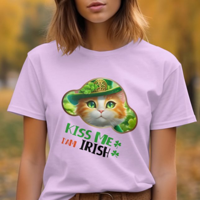 T-shirt Kiss Me, I am Irish - Lucky Charms (Créateur téléchargé)