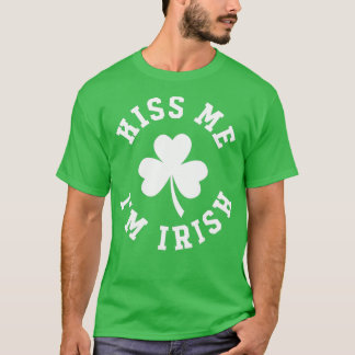 T-shirt Kiss Me Im Irish
