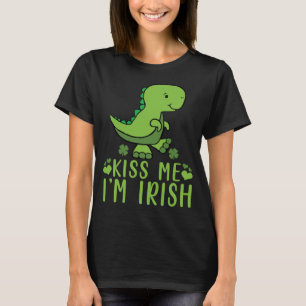 T-shirt Kiss Me Je suis Irlandais St Patrick's Day Boy Kid