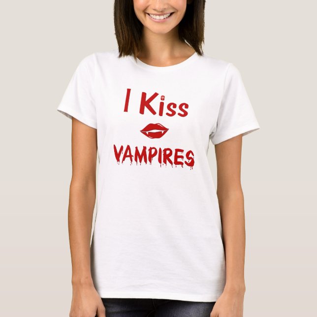 T-shirt Kiss Vampire (Devant)