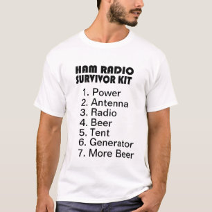T-shirt Kit de survie de la radio de jambon par Br