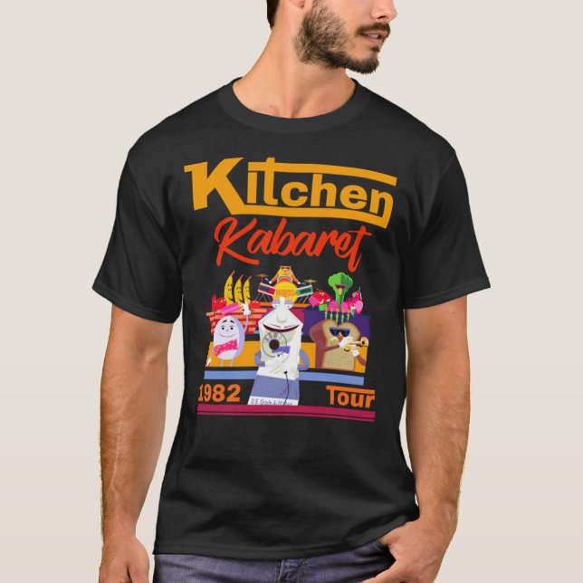 T-shirt Kitchen Kabaret 1982 (Devant)