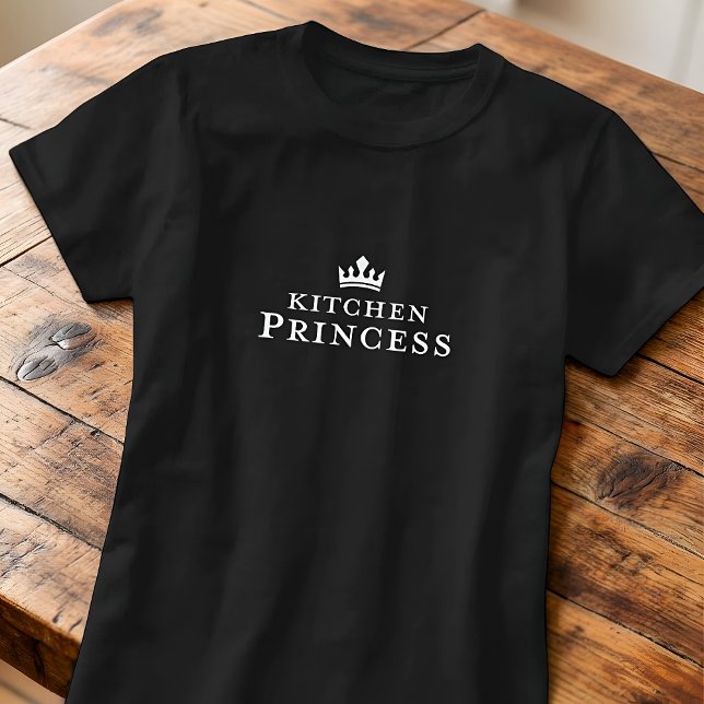 T-shirt Kitchen Princess Pickleball Cute Crown Gift (Créateur téléchargé)