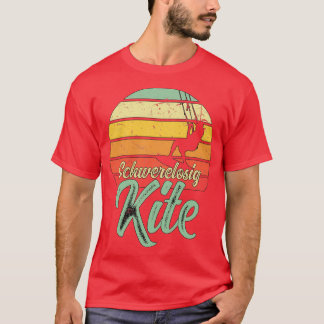 T-shirt Kite Sunset Kite sans poids Kitesurf Desi en détre
