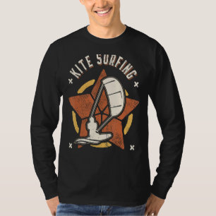 T-shirt Kite surf Vintage Retro Classic Sport