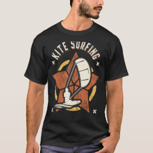 T-shirt Kite surf Vintage Retro Classic Sport