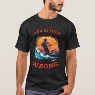 T-shirt Kitesurf Ou Mauvais Design Kite Surf