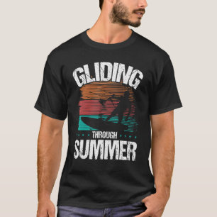 T-shirt Kitesurf Vintage Kiteboard Kite Kiteboarder