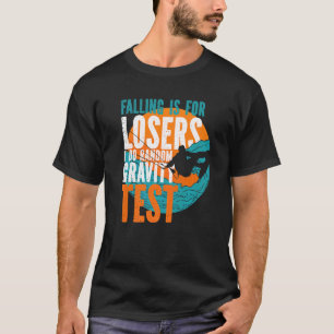 T-shirt Kitesurfer Chute Est Pour Les Perdants Je Fais Ran