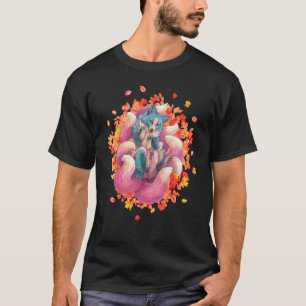 T-shirt Kitsune Fox a Japonais 9 Tailclés Fox a Kitsune Fo