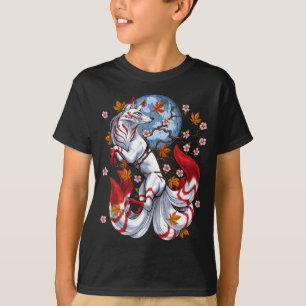 T-shirt Kitsune Japanese Fox