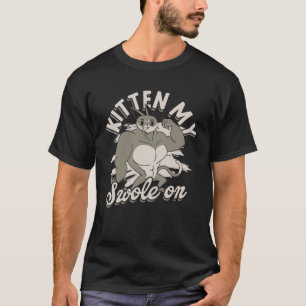 T-shirt Kitten my swing on Lifting and Bodybuilding Gym E