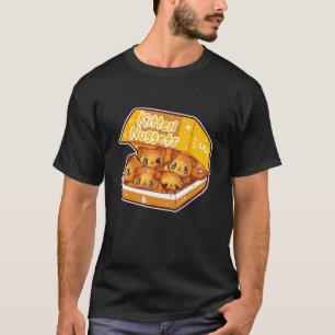 T-shirt Kitten Nuggets Fast Food Chat Cute Chicken Nugget