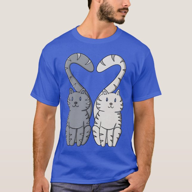 T-shirt Kittens in Love family (Devant)
