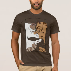 T-shirt Kitties endormies